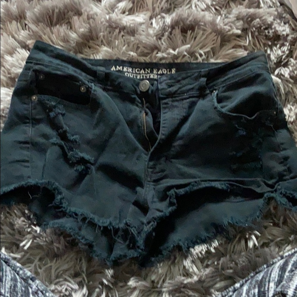 Black American Eagle shorts